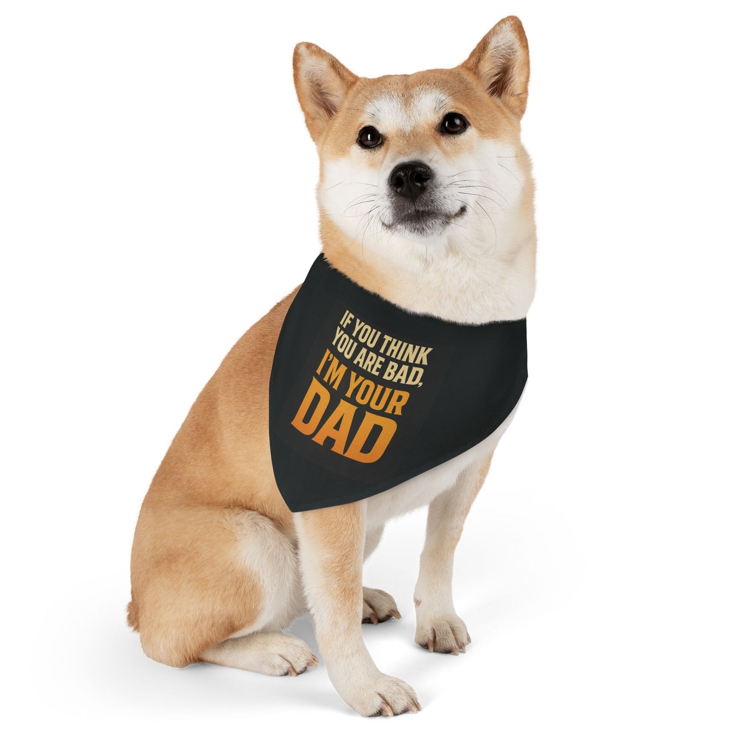 KGF Movie Inspired Badass Pet Bandana Collar for Dog Dads, Funny Dog Accessory, Gift for Pet Lovers, Father's Day Gift, Stylish Pet Fashion